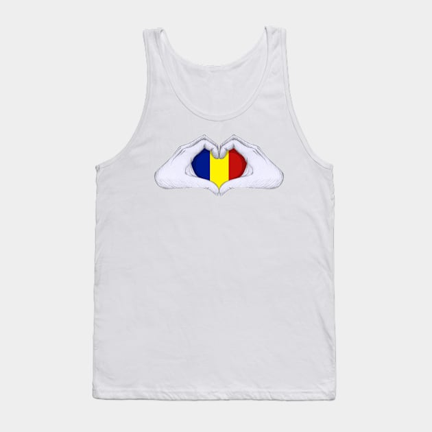 Romania Tank Top by redmay